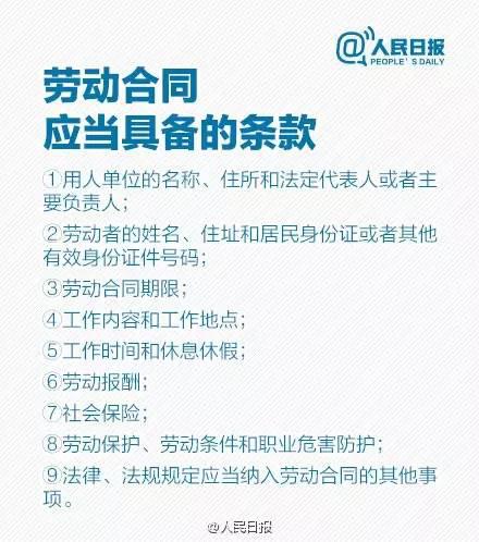 2016就业季，关于劳动合同的那些事儿你需要知道